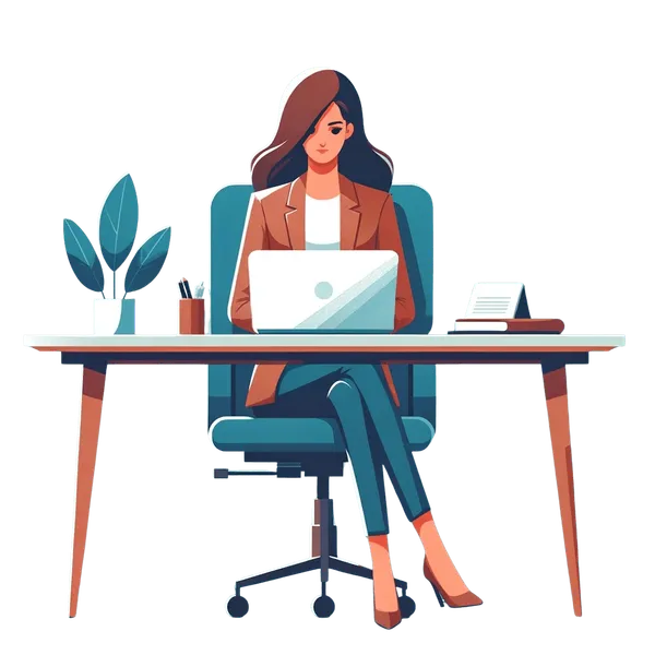 Coding girl